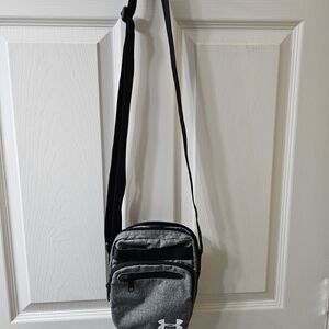 Under Armour Black and Gray Messenger Bag